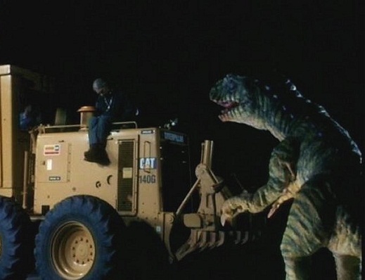 "Wake up, it's Carnosaur!"