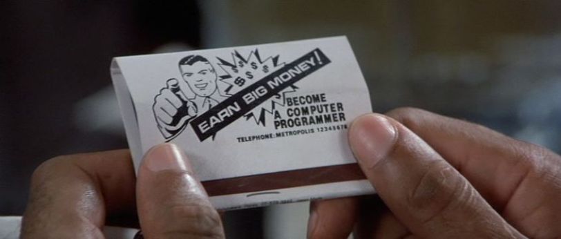 Looks like Gus has found a MATCH for his hidden computer skills!