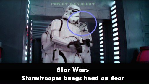 star-wars stormtrroper hits head
