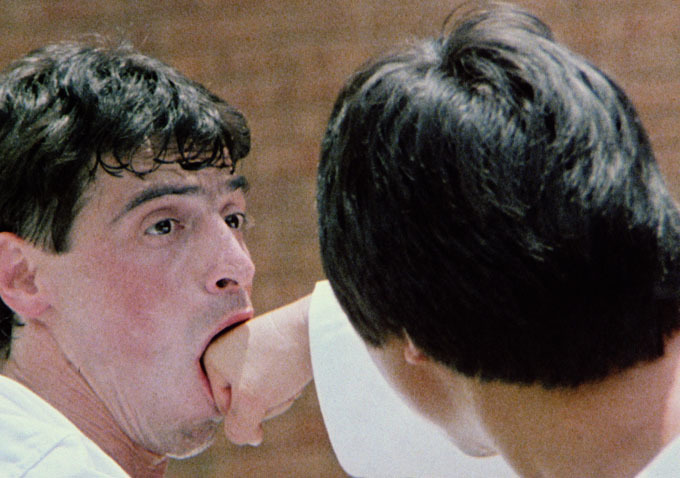 Miami Connection mouth punch