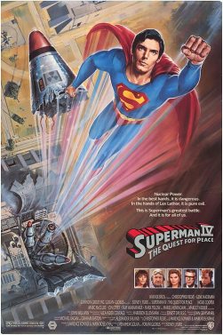 Superman 4 poster