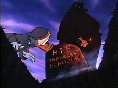 Mickeys Christmas Carol Grave