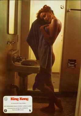 Jessica Lange King Kong shower