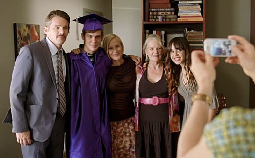 Yaaaaaaaawn. Also I might add that Mason graduated high school without his family even witnessing it. He drove back with a friend and they were waiting with this party for him. huh?