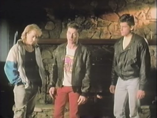 "Now I know we're all upset that Jimmy..." "Timmy..." "...Timmy has forgotten to wear his leather..."