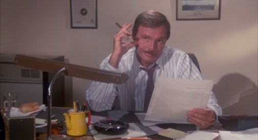 "You're offering a BOXED lunch?? Get the fuck out of my precinct and come back when you're serious."