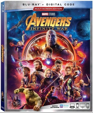 Infinity War blu ray